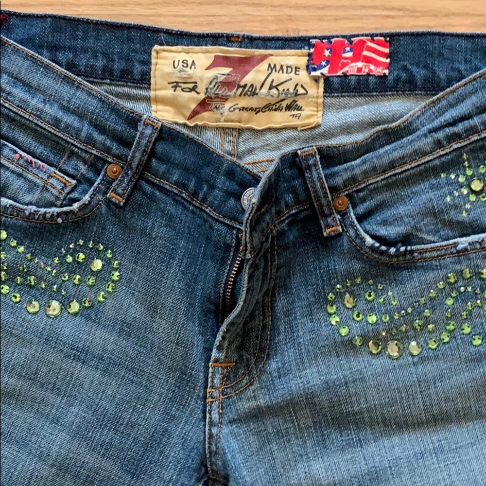 Super cute swavorski crystal jeans - Picture 2 of 4